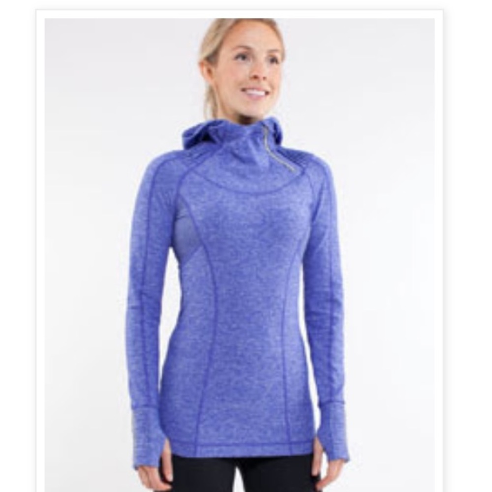 lululemon athletica Cobalt Long Sleeve Hoodie